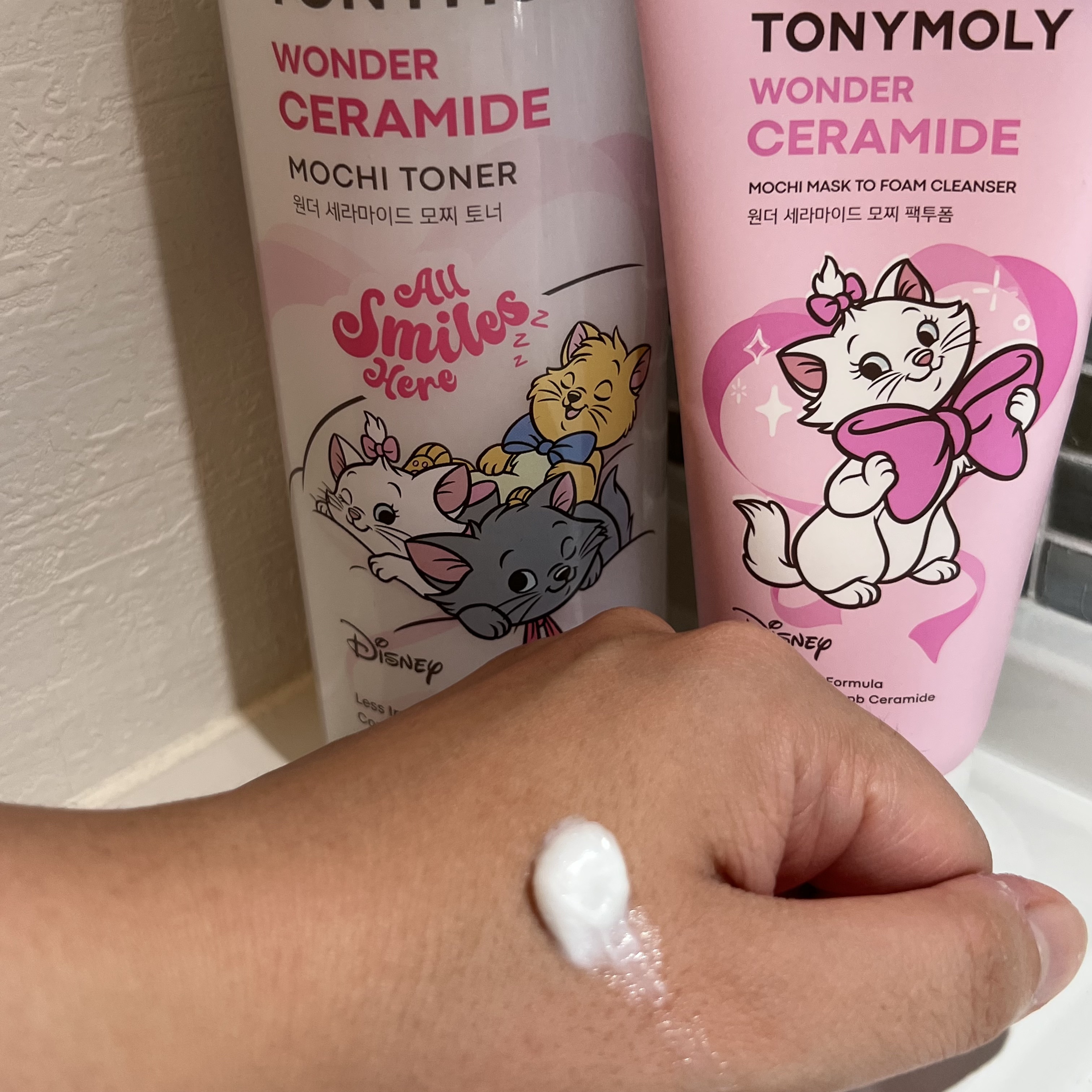 Wonder Ceramide Mochi Toner（トニーモリーワンダーCモチトナー）/TONYMOLY/化粧水を使ったクチコミ（2枚目）