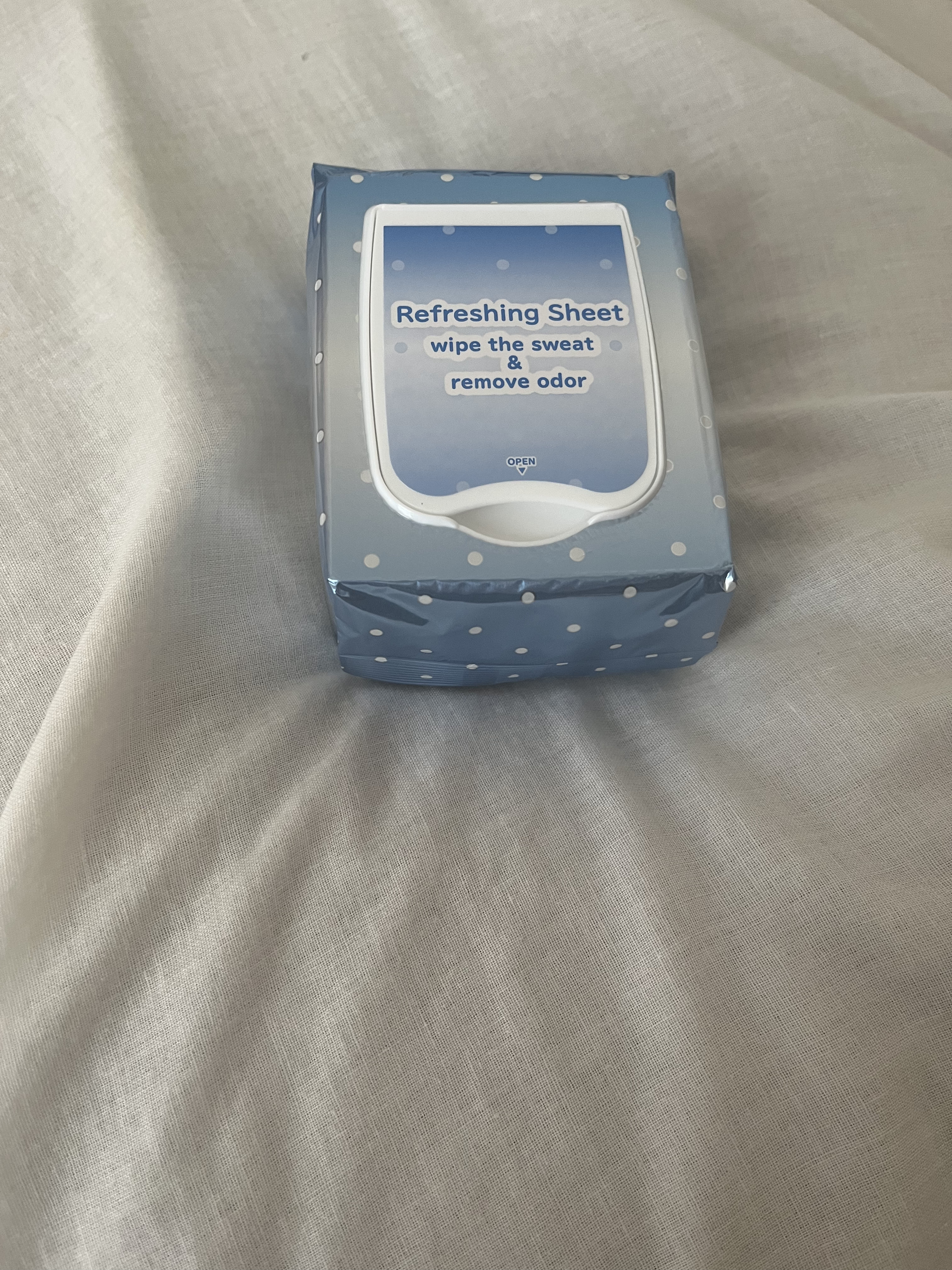 さらっと 爽快 ボディシート ハッピーブーケ＆ シャボンの香り/ユノス/ボディシートを使ったクチコミ（2枚目）