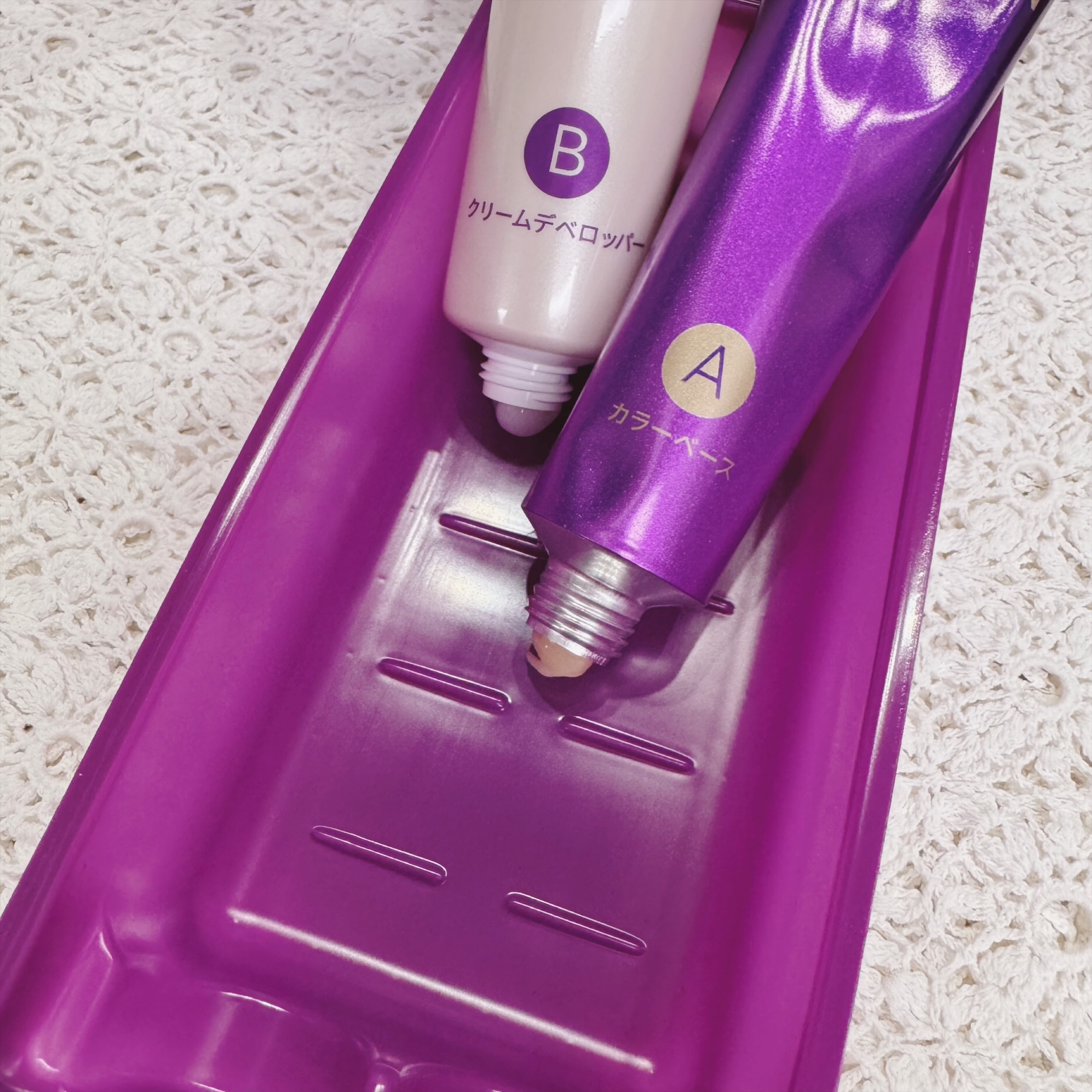 ウエラトーン ツープラスワン クリームタイプ/ウエラ/ヘアカラーを使ったクチコミ（2枚目）