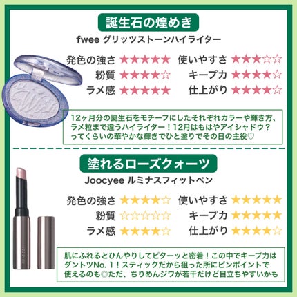 スターダストダイヤモンドハイライトパウダー/PERFECT DIARY/パウダーハイライトを使ったクチコミ(9枚目)