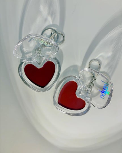 ハートキーリング リップ&チーク/keybo/口紅を使ったクチコミ(9枚目)