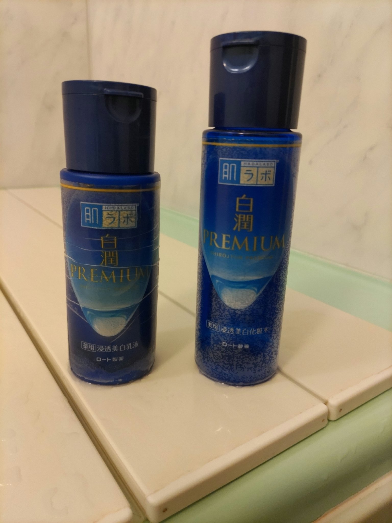 白潤プレミアム 薬用浸透美白化粧水(しっとりタイプ)/肌ラボ/化粧水を使ったクチコミ（1枚目）