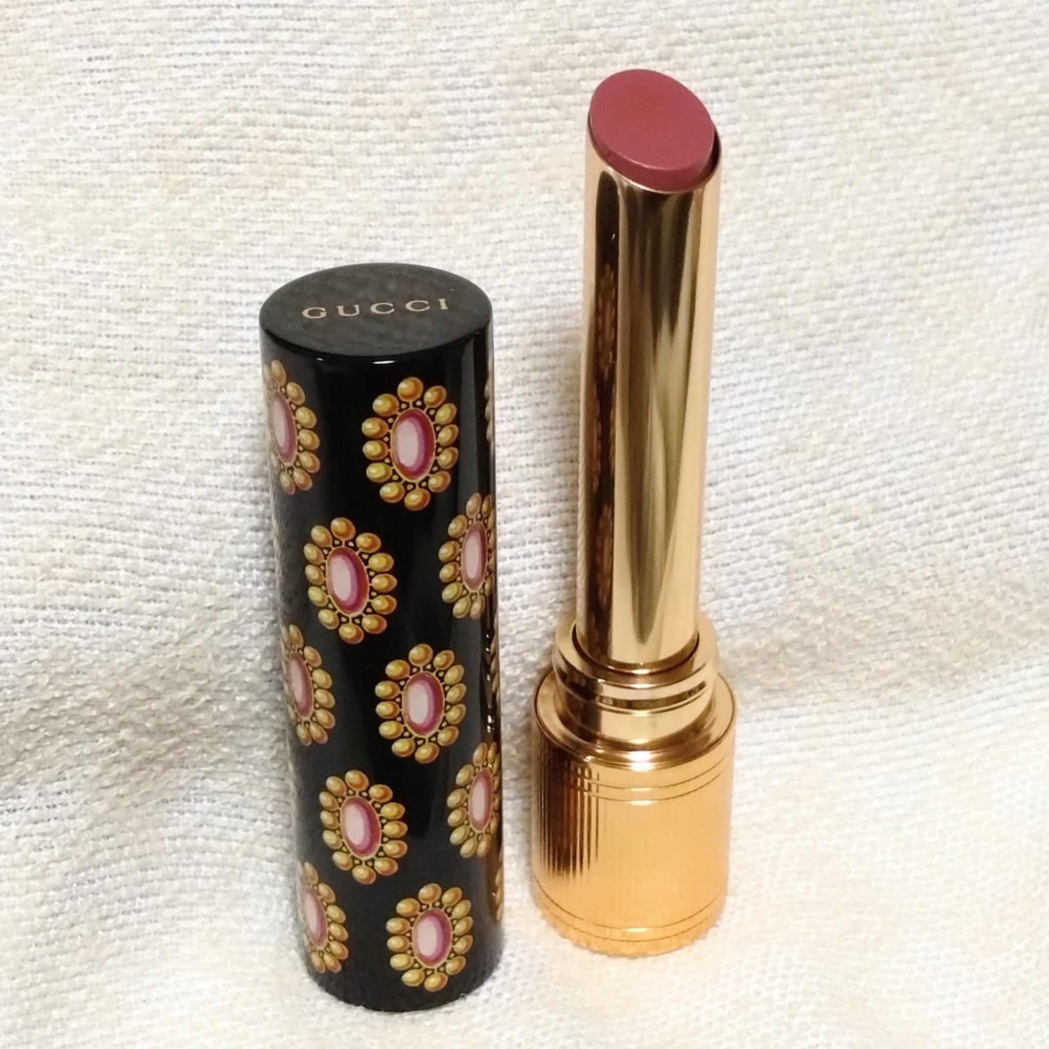 グッチ ルージュ ドゥ ボーテ ブリアン/GUCCI beauty/口紅を使ったクチコミ（2枚目）