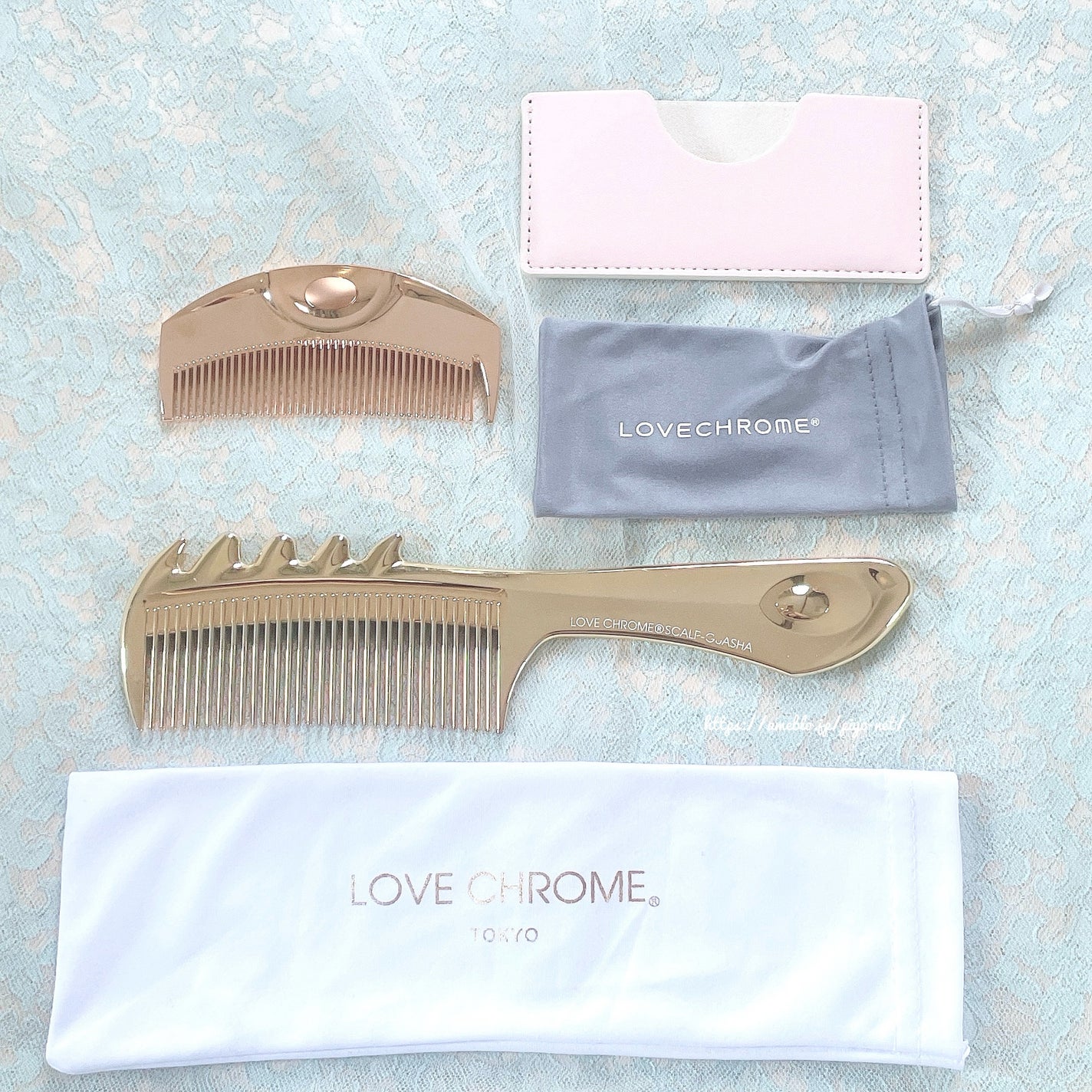 PG NAMI PREMIUM BLACK/LOVECHROME/ヘアコームを使ったクチコミ(5枚目)