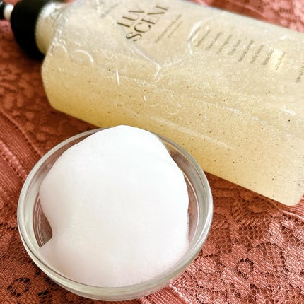 スクラブボディウォッシュ ホワイトシャツ リネンコットン/LUV SCENT/ボディスクラブを使ったクチコミ(5枚目)