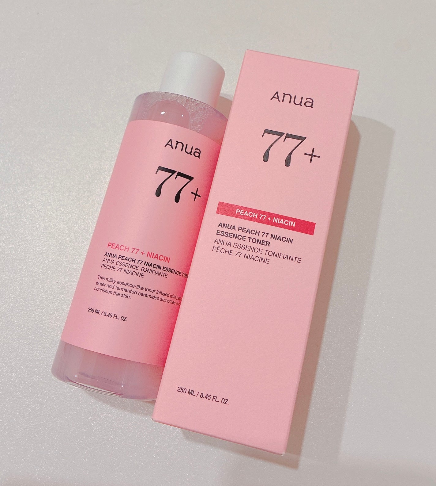 桃77%ナイアシンエッセンストナー 250ml/Anua/化粧水を使ったクチコミ(1枚目)