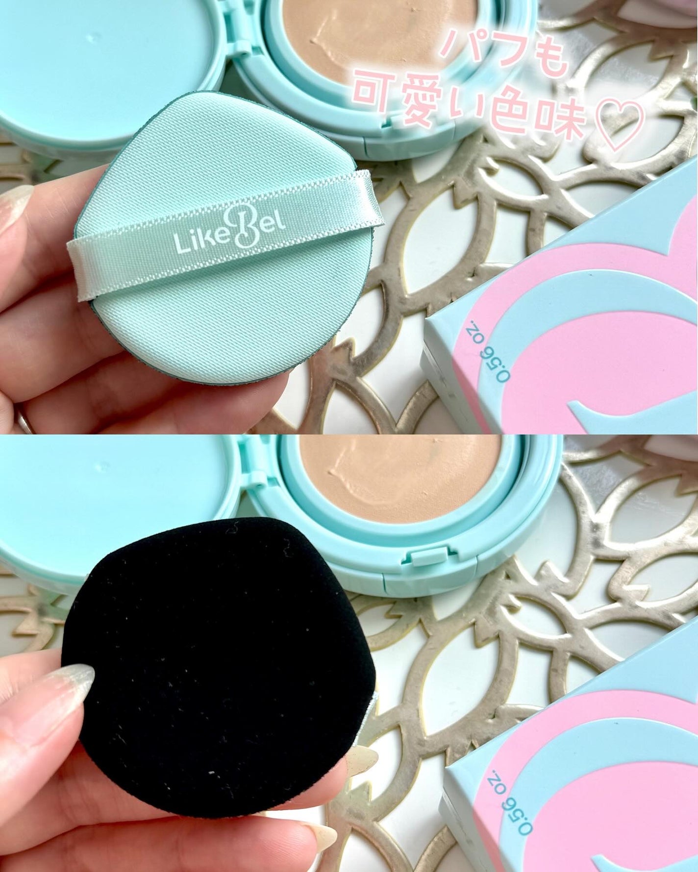 Glow me mesh cushion /Likebel/クッションファンデーションを使ったクチコミ(8枚目)