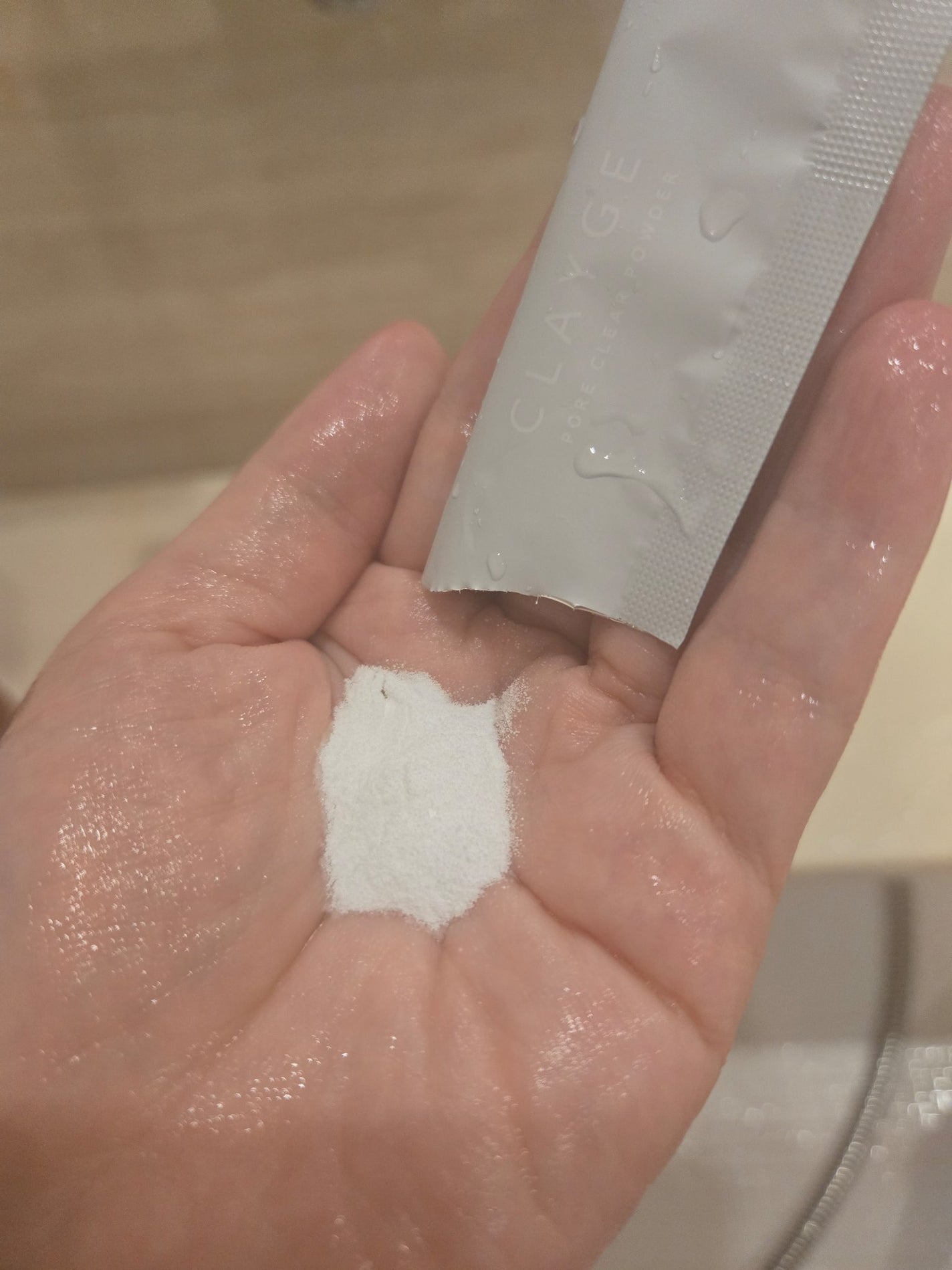 クレージュ ポアクリアパウダー/CLAYGE/洗顔パウダーを使ったクチコミ(2枚目)