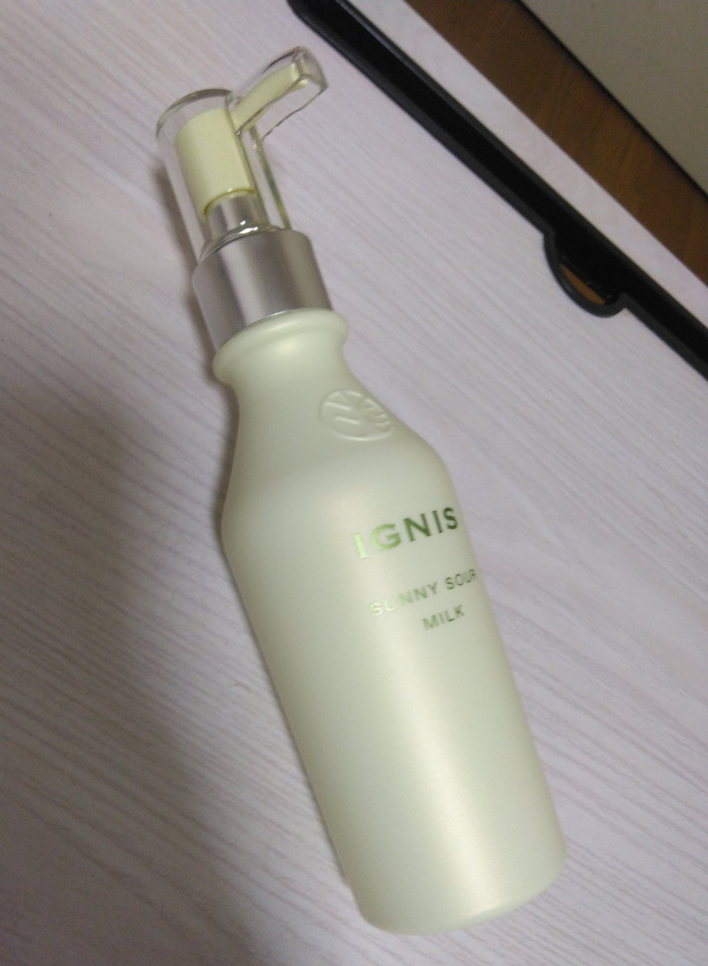 サニーサワー ミルク/IGNIS/乳液を使ったクチコミ(3枚目)