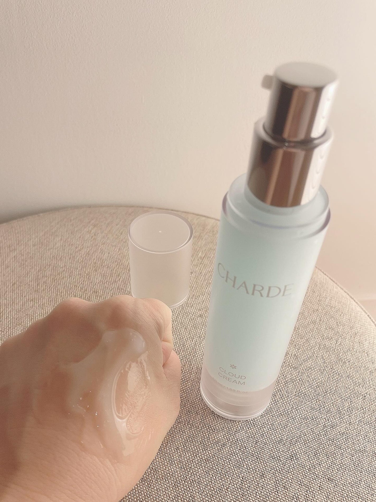 hana❁ フォロバ100 on LIPS 「⑅⑅【シャルド】クラウドクリーム水分バランスを保ってくれて、暑..」(2枚目)