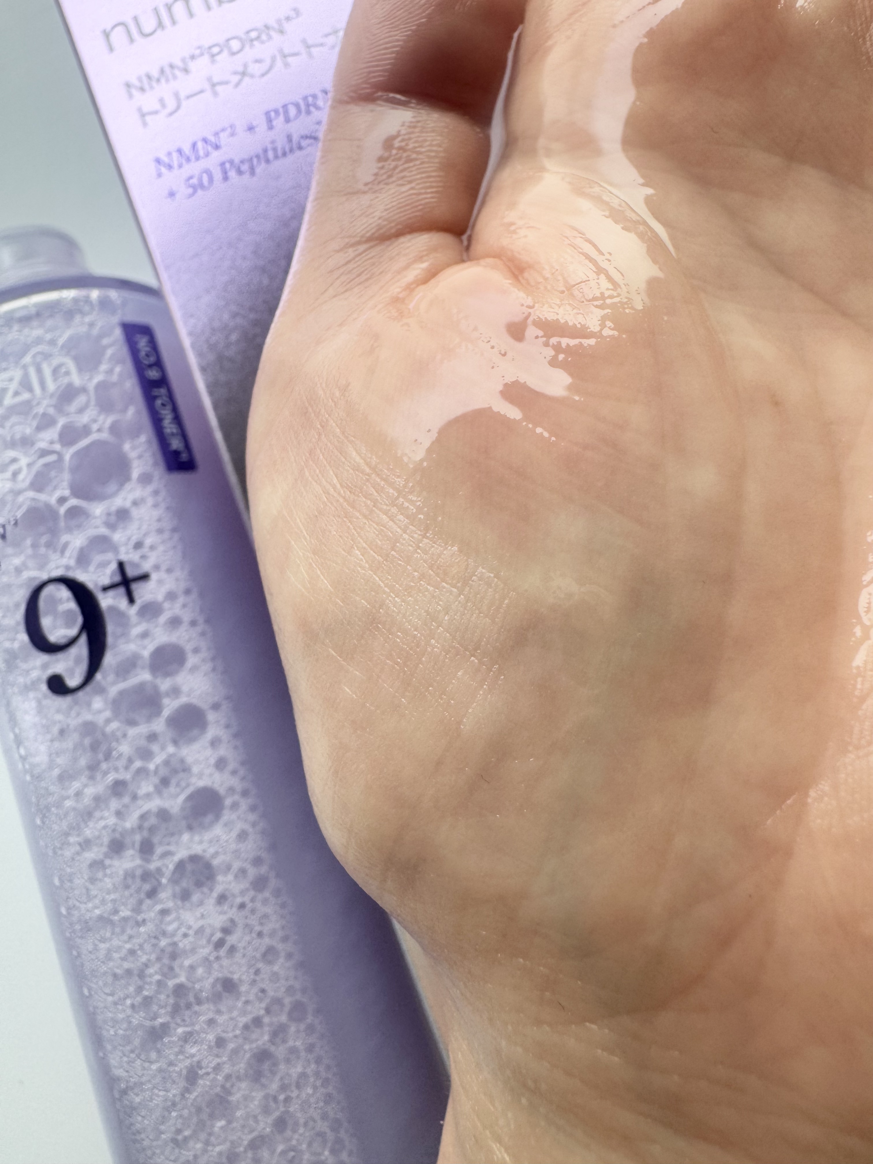 9番 NMN PDRNトリートメントトナー/numbuzin/化粧水を使ったクチコミ（2枚目）