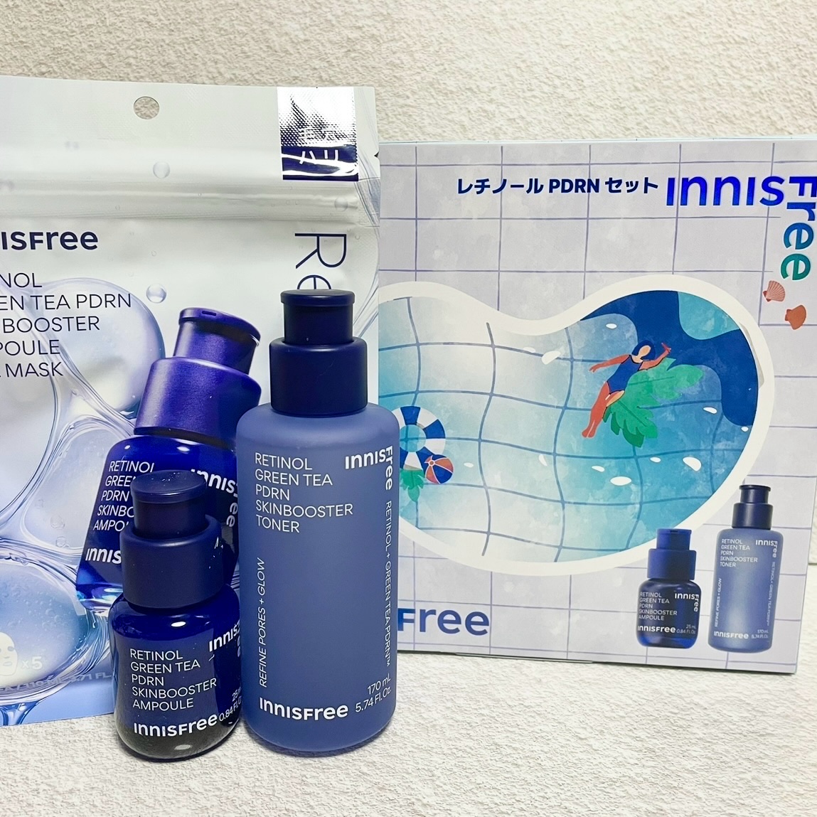 レチノール PDRN アドバンスド セラム/innisfree/美容液を使ったクチコミ（1枚目）