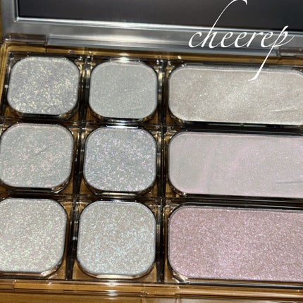 Sサイズアイシャドウブロック マグネット式カスタムパレット/CHEERYEP/単色アイシャドウを使ったクチコミ(1枚目)