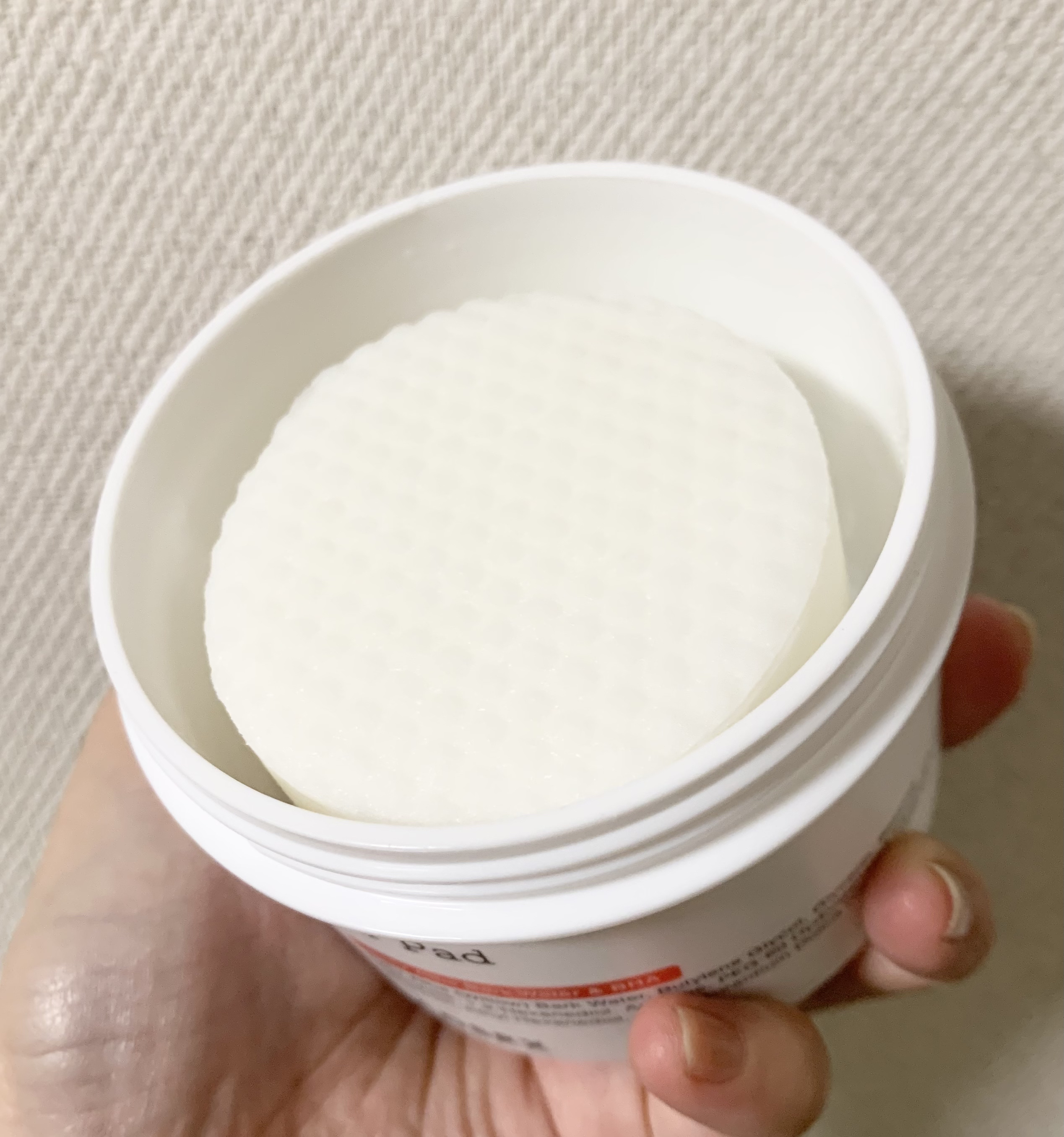 ワンステップオリジナルクリアパッド/COSRX/トナーパッドを使ったクチコミ（3枚目）