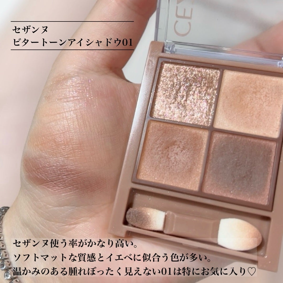 アイシャドウブラシセット/ロージーローザ/メイクブラシを使ったクチコミ(2枚目)