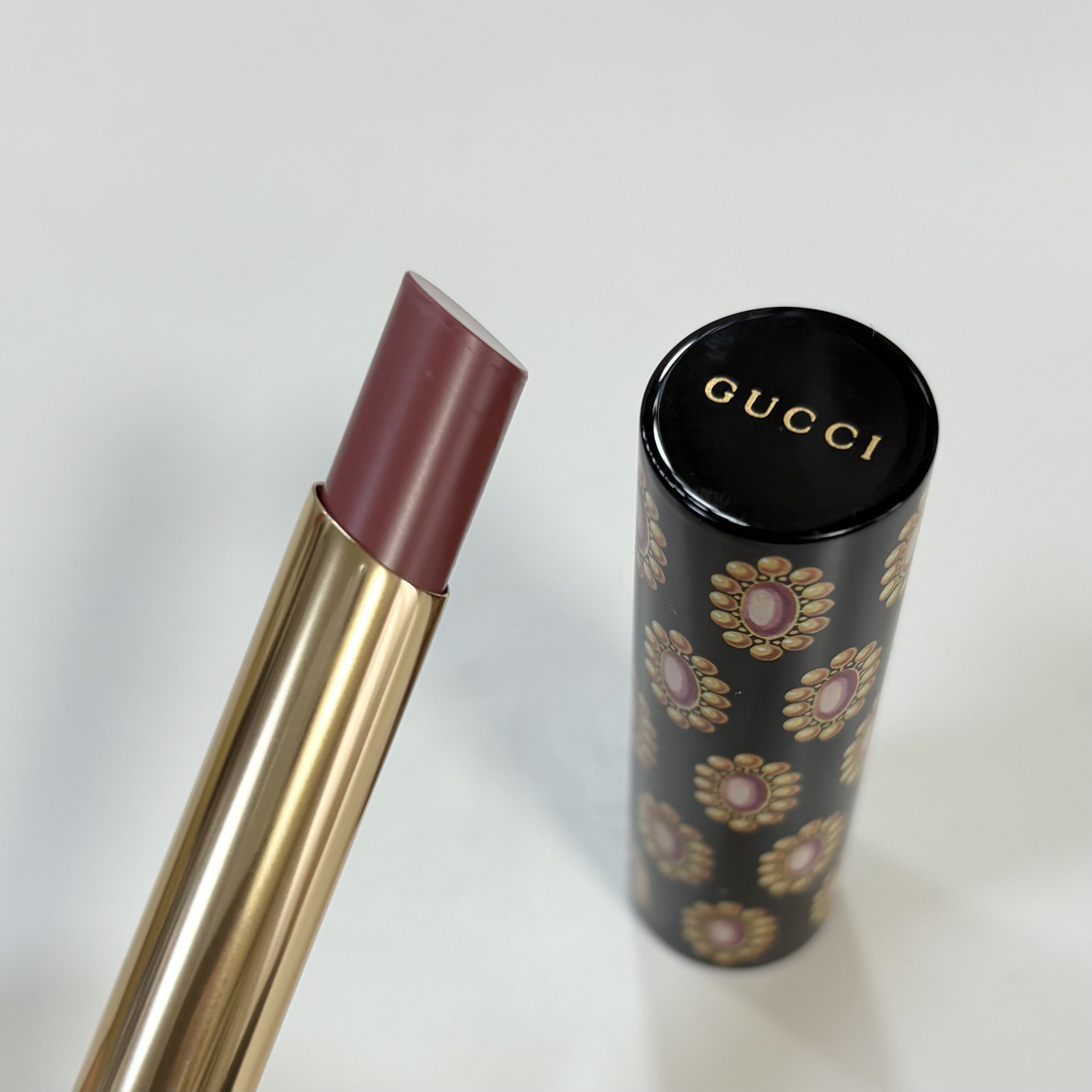 グッチ ルージュ ドゥ ボーテ ブリアン/GUCCI beauty/口紅を使ったクチコミ（3枚目）