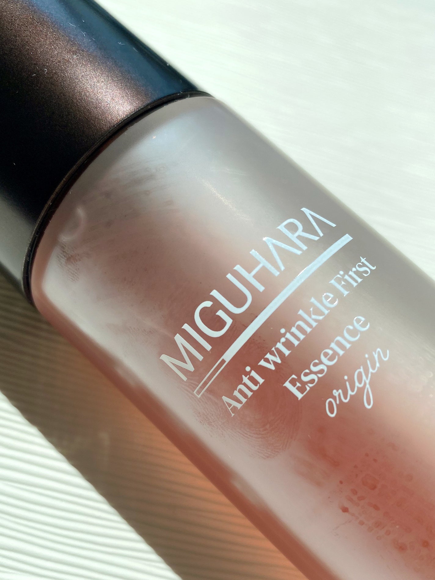 アンチリンクルファーストエッセンスオリジン/MIGUHARA/化粧水を使ったクチコミ(5枚目)