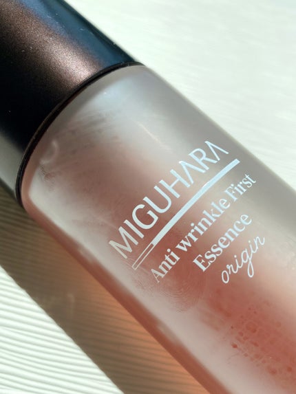 アンチリンクルファーストエッセンスオリジン/MIGUHARA/化粧水を使ったクチコミ(5枚目)