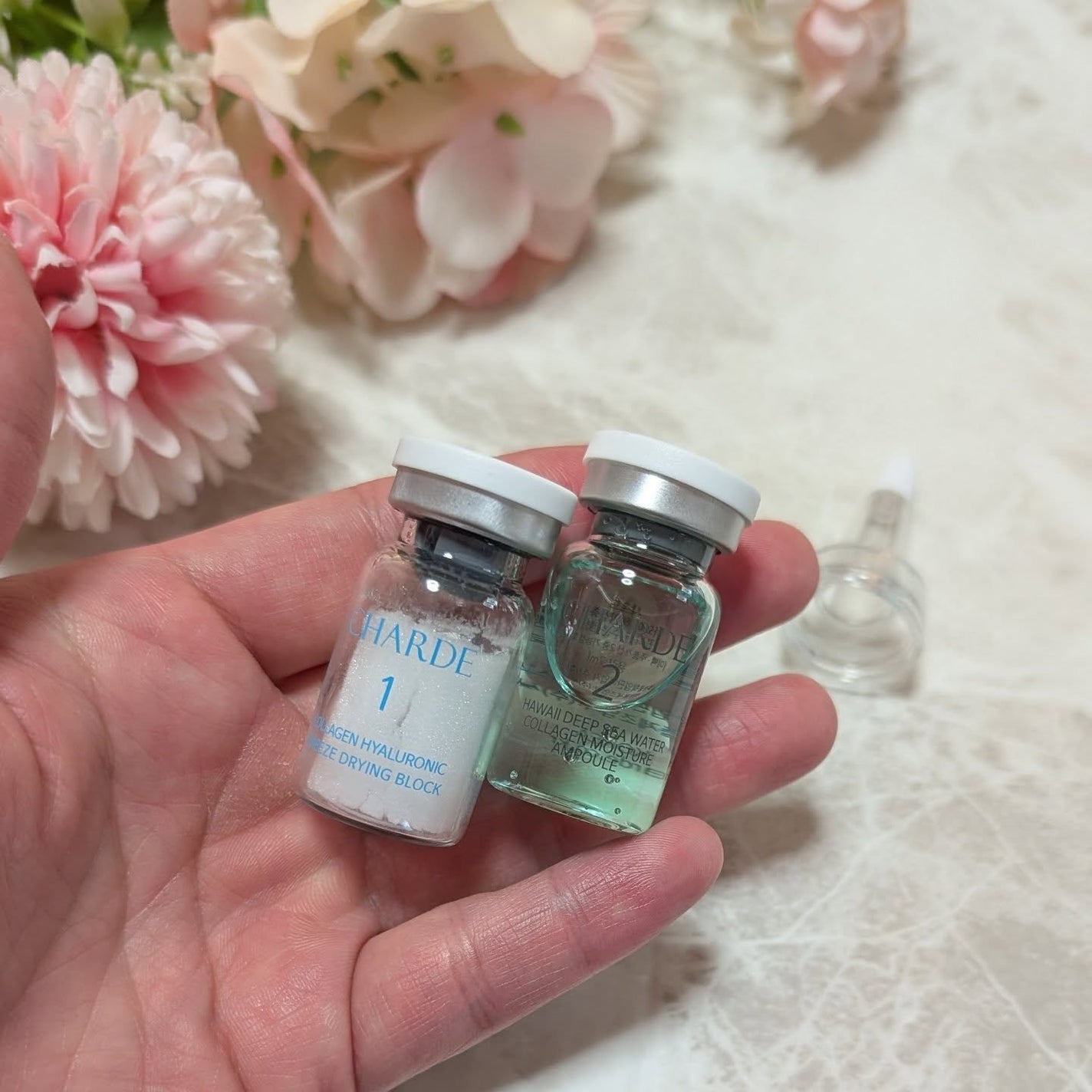 クラウドアンプル 1week キット/CHARDE/美容液を使ったクチコミ(3枚目)