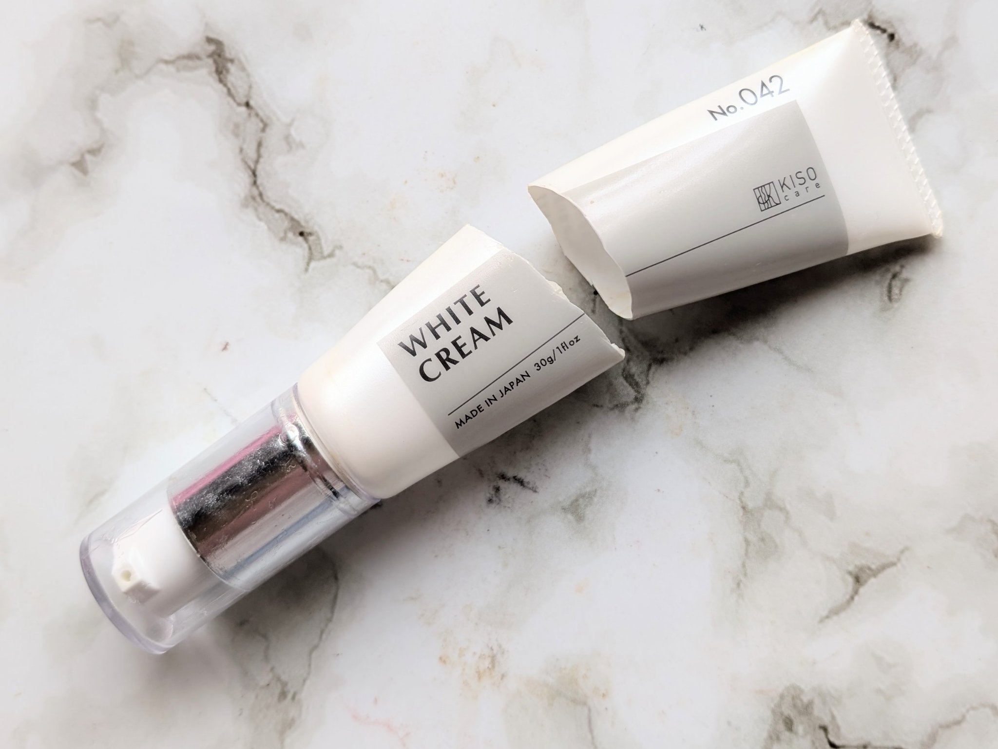 ホワイトクリーム VC 30g/KISO/フェイスクリームを使ったクチコミ（1枚目）