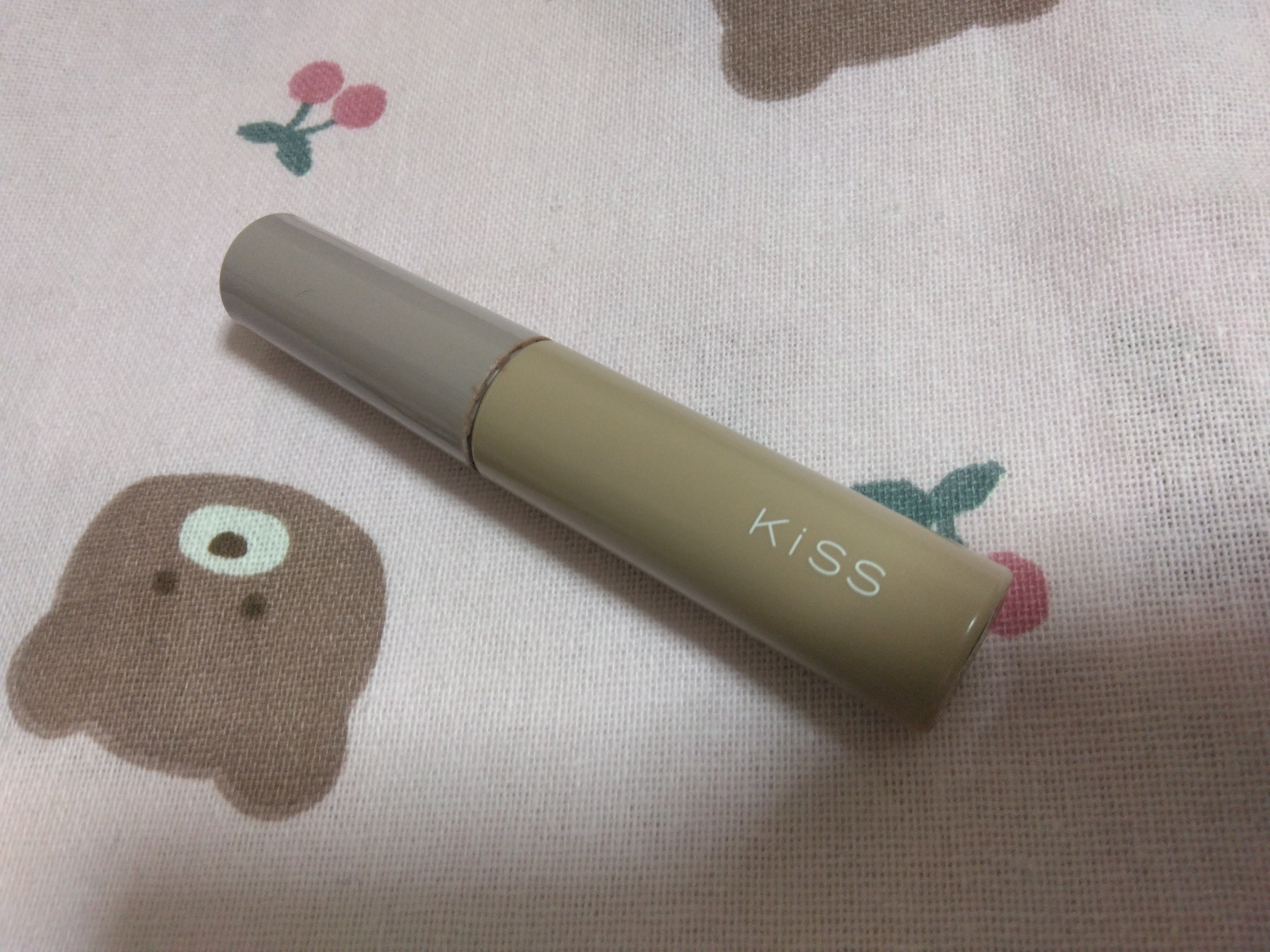 キス うす眉メーカー 01 ピンクベージュ/KiSS/眉マスカラを使ったクチコミ（1枚目）