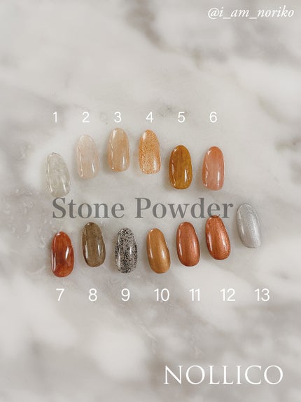 ストーンパウダー/ネイル工房/ネイル用品を使ったクチコミ(3枚目)