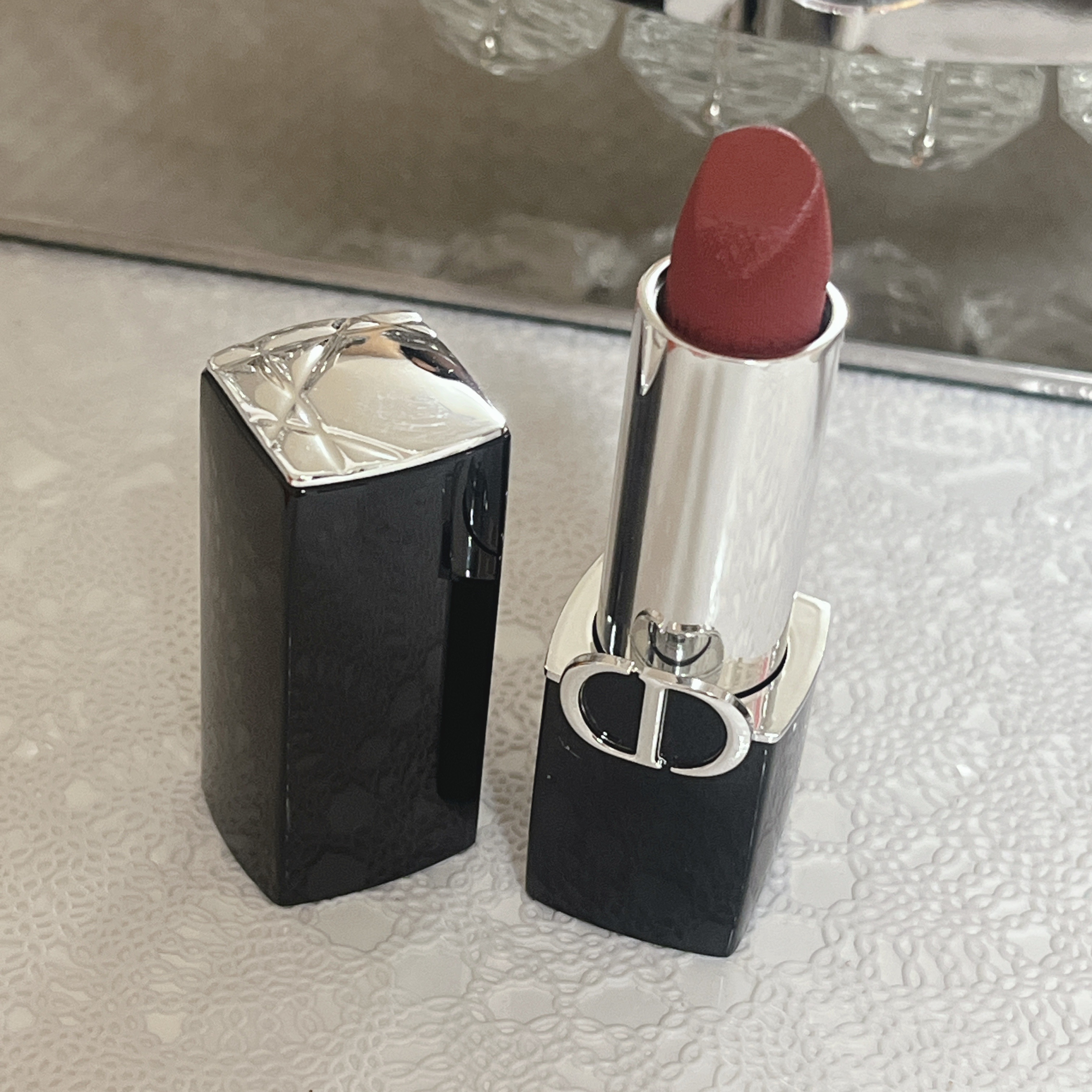 ルージュ ディオール 720S アイコン サテン/Dior/口紅を使ったクチコミ（1枚目）