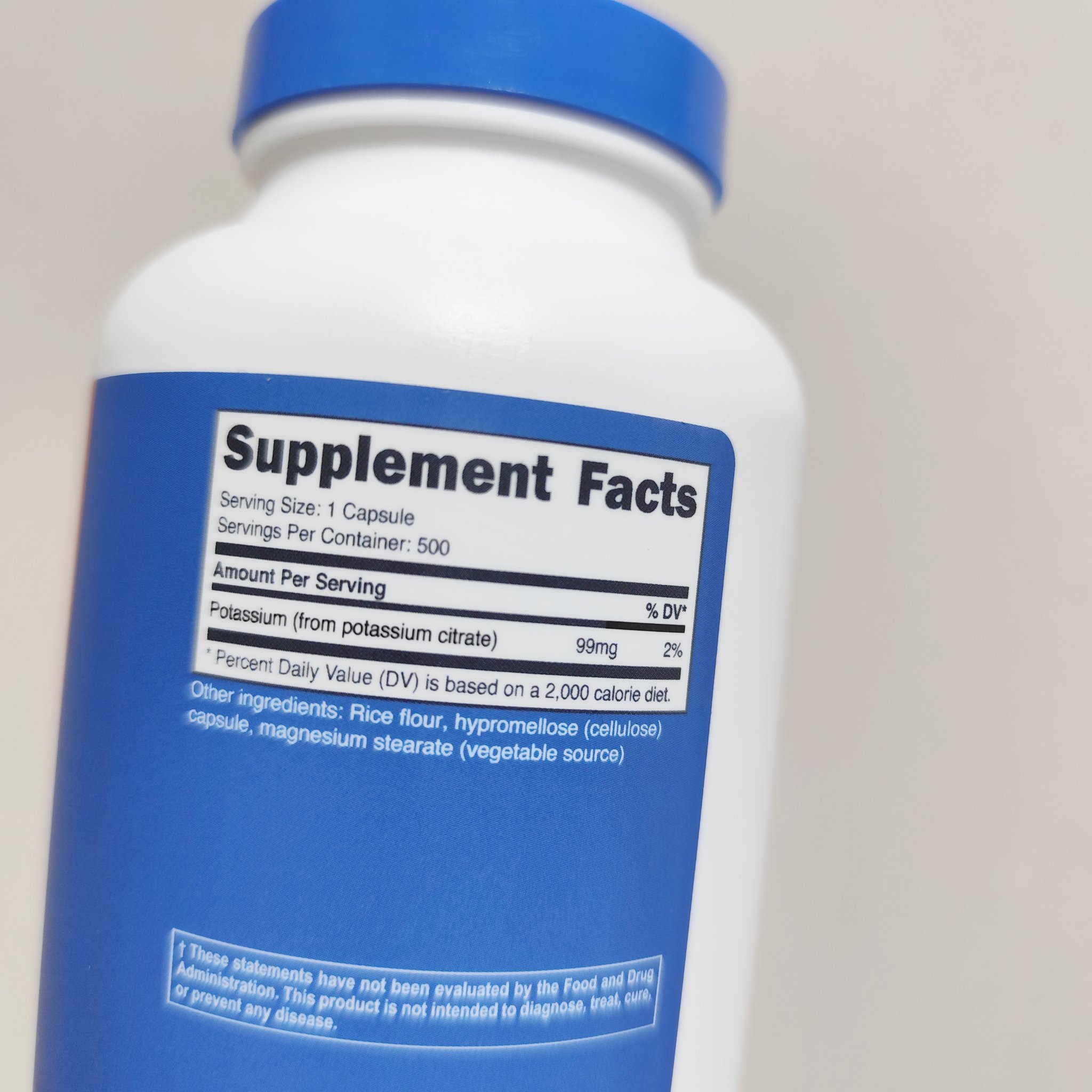 Potassium/Nutricost/健康サプリメントを使ったクチコミ（2枚目）