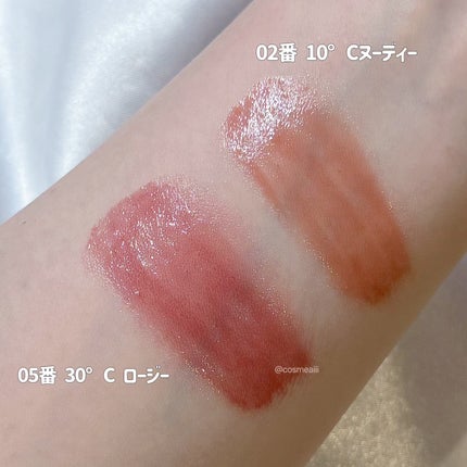 ハートキーリング リップ&チーク/keybo/口紅を使ったクチコミ(4枚目)