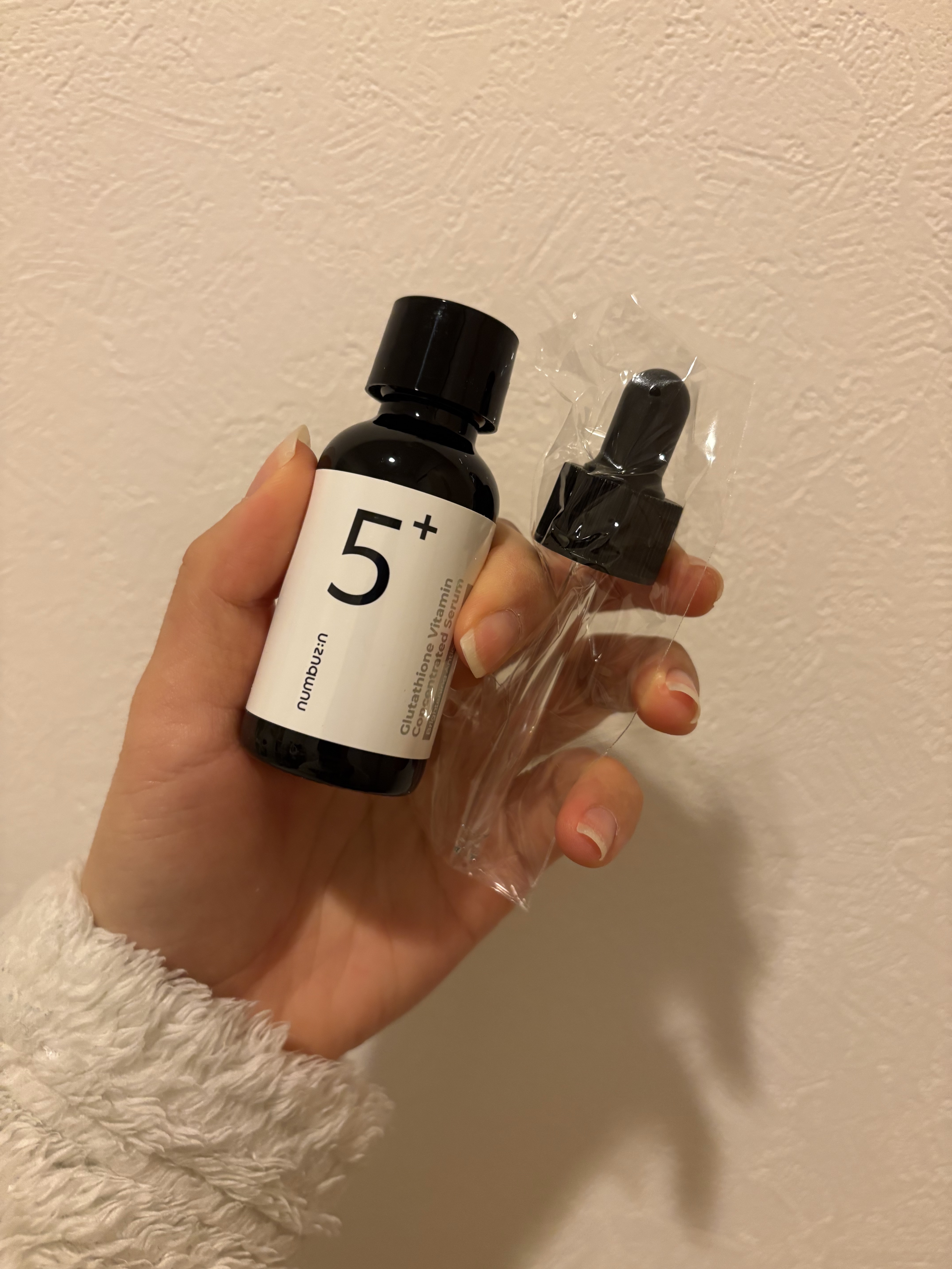 5番 白玉グルタチオンＣ美容液/numbuzin/美容液を使ったクチコミ（2枚目）