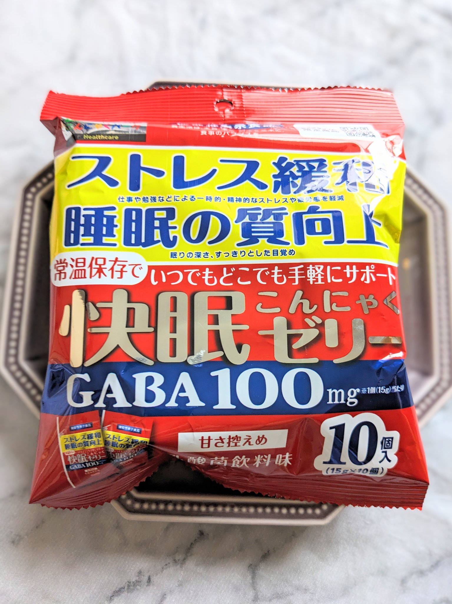快眠こんにゃくゼリー/こんにゃくパーク/その他食品を使ったクチコミ（3枚目）