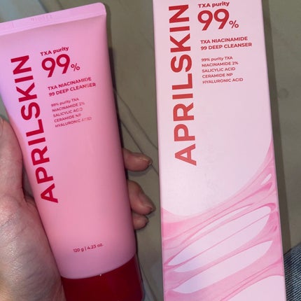 TXA99ディープクレンザー/APRILSKIN/洗顔フォームを使ったクチコミ(2枚目)