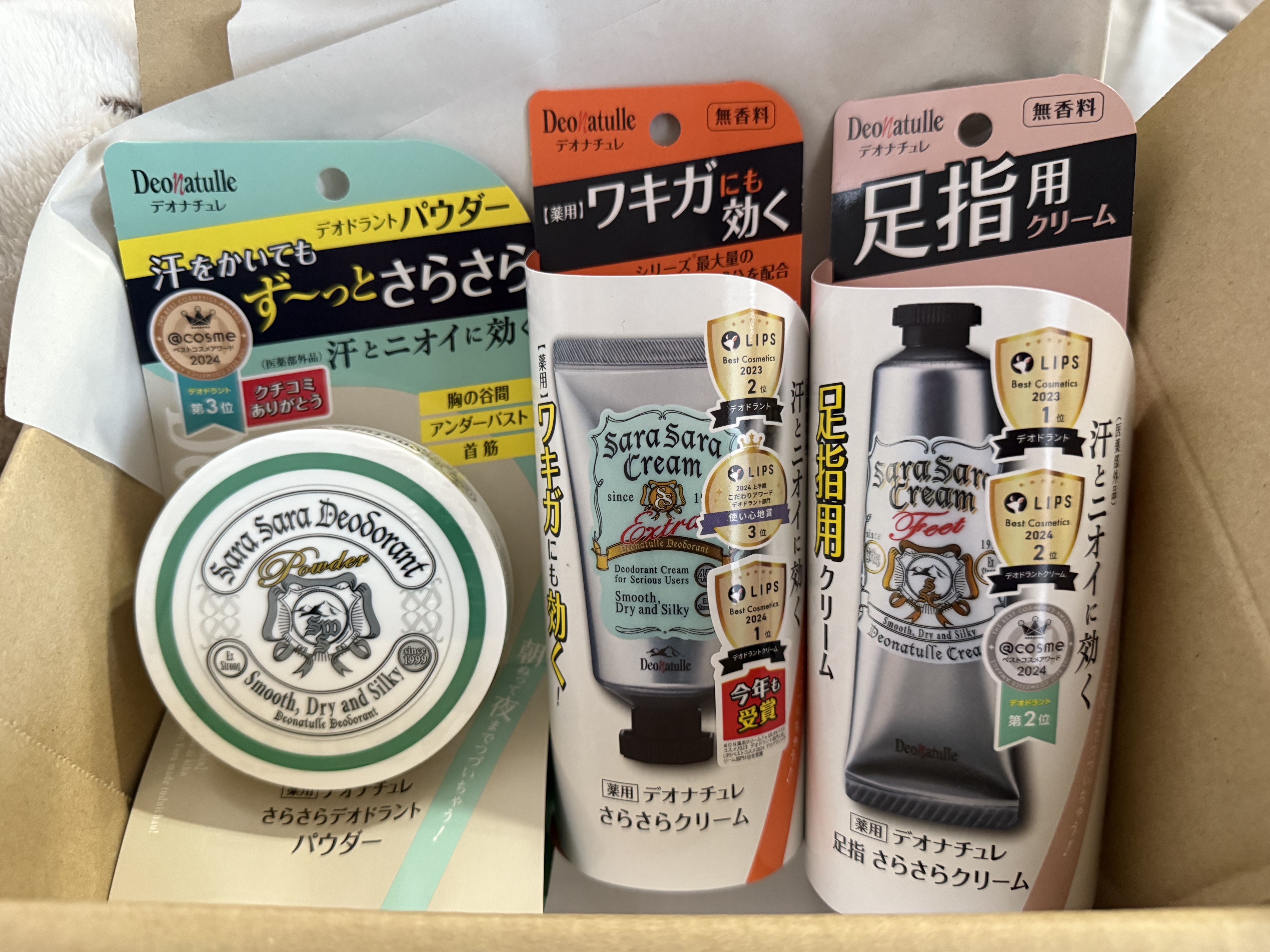 薬用さらさらデオドラントパウダー/デオナチュレ/デオドラント・制汗剤を使ったクチコミ（1枚目）