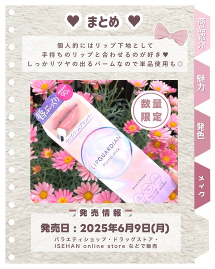 リップガーディアン プランプスティック/LIPGUARDIAN/リッププランパーを使ったクチコミ(6枚目)