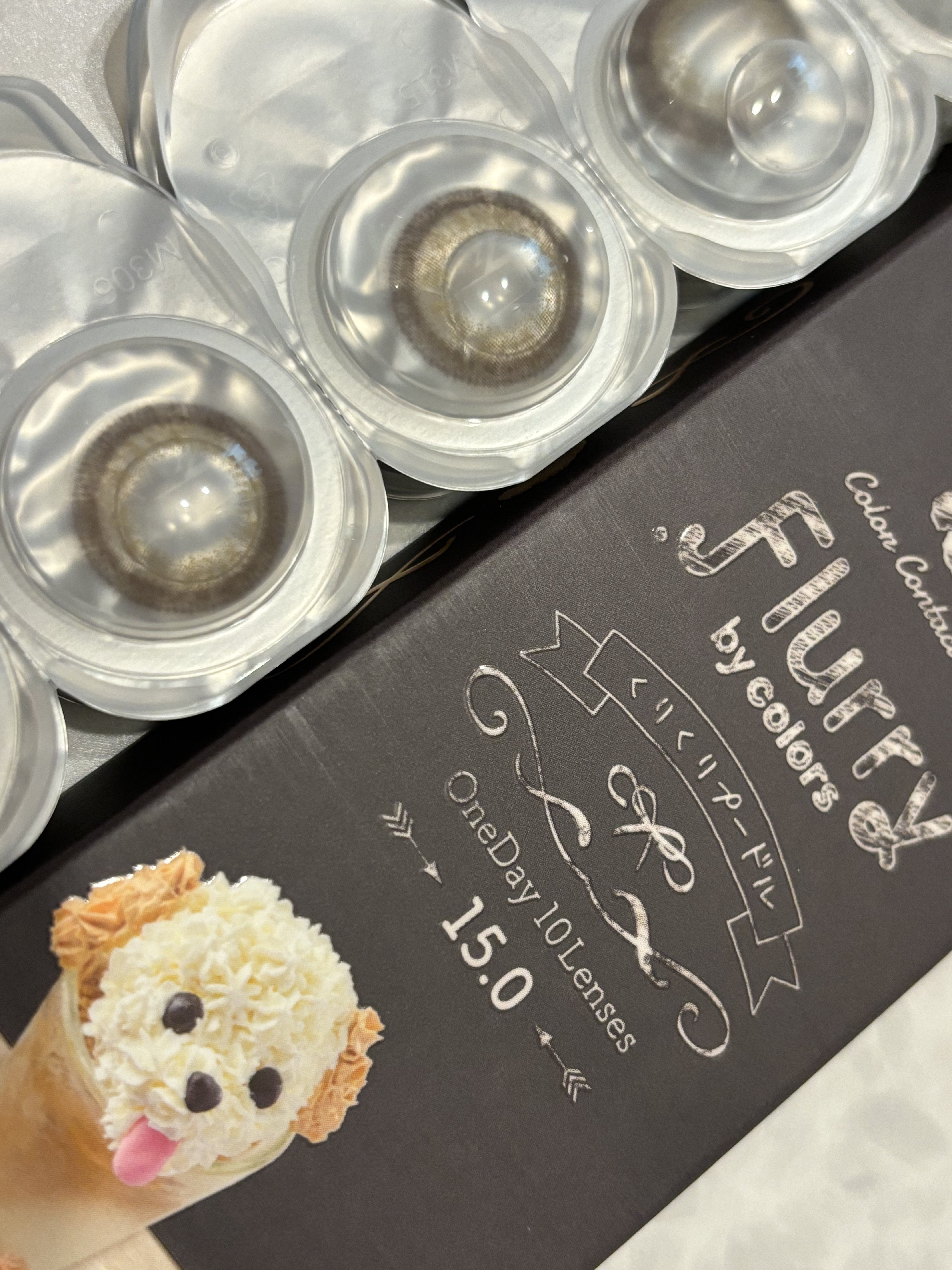 Flurry by colors 1day/Flurry by colors/ワンデー（１DAY）カラコンを使ったクチコミ（2枚目）