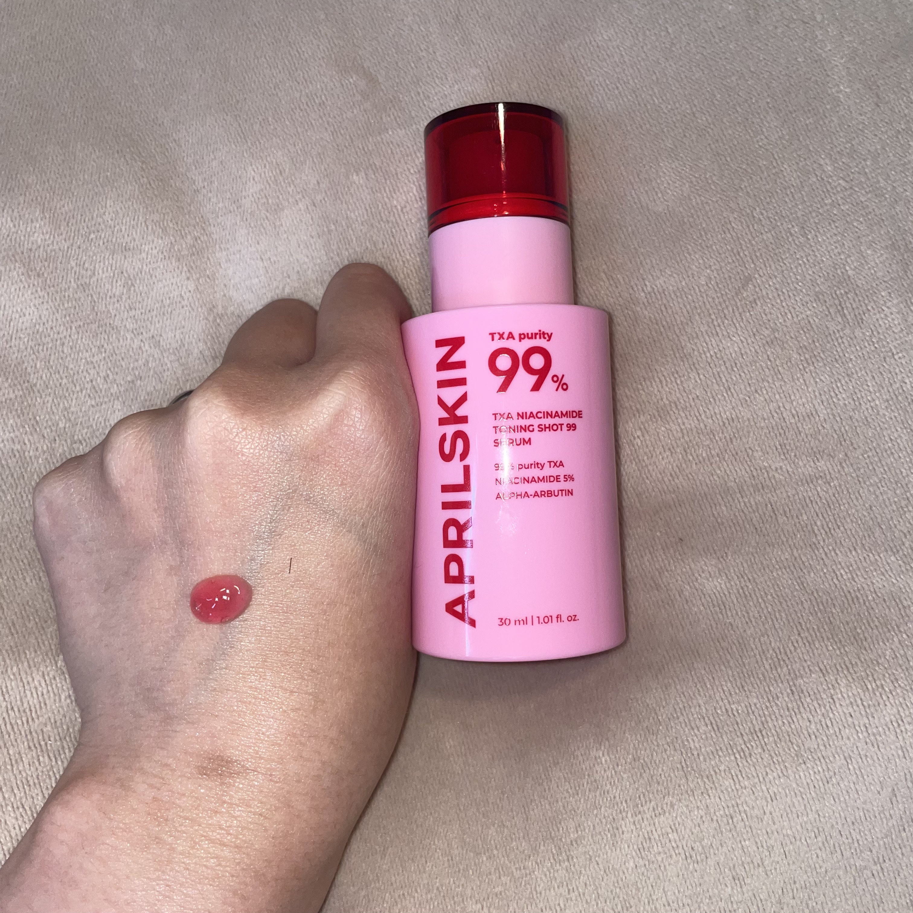 TXAトーニングショット99セラム/APRILSKIN/美容液を使ったクチコミ（2枚目）