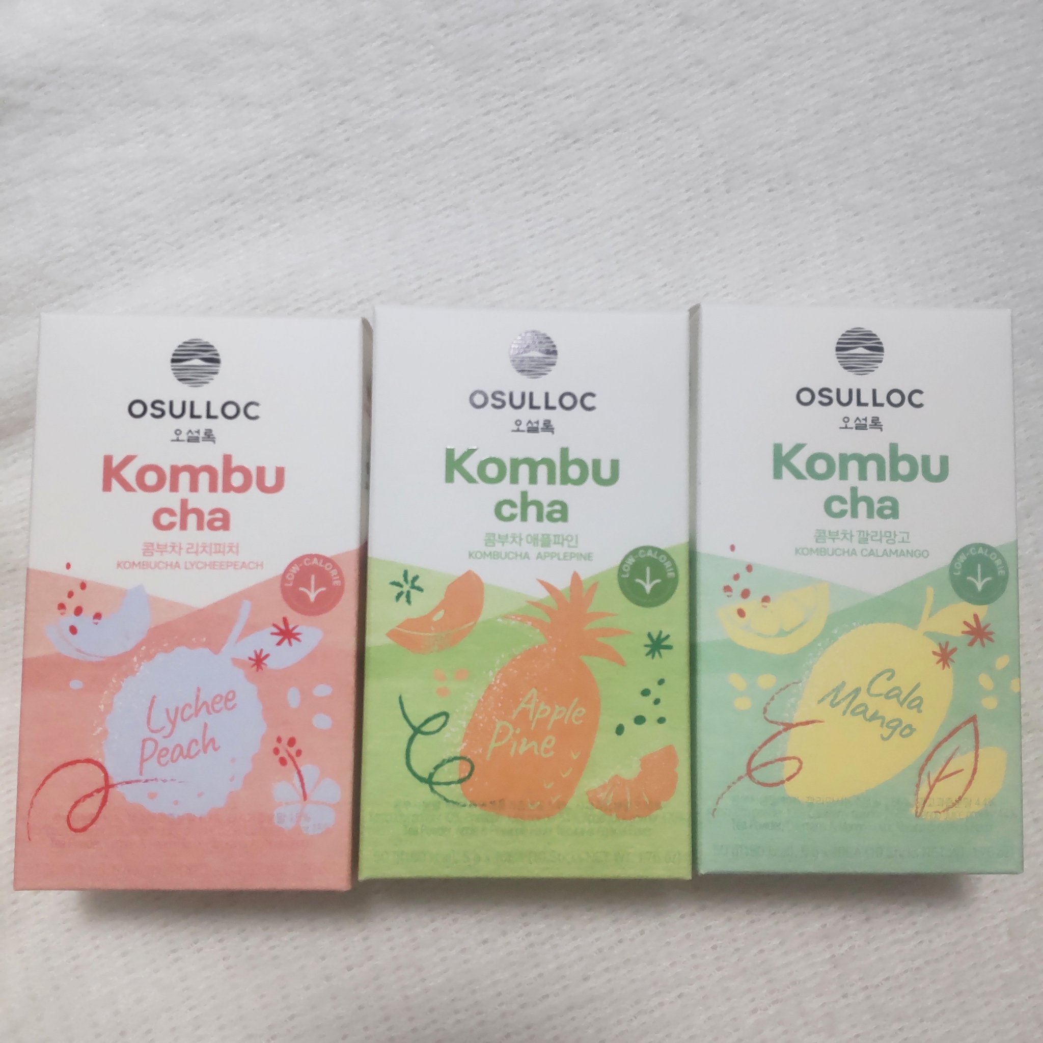 コンブチャ カラマンゴー/OSULLOC/ドリンクを使ったクチコミ（1枚目）