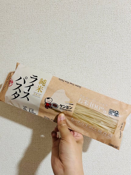 あまてら@フォロバ on LIPS 「ケンミン食品 ライスパスタ 250g300円ちょっとで購入しま..」(4枚目)