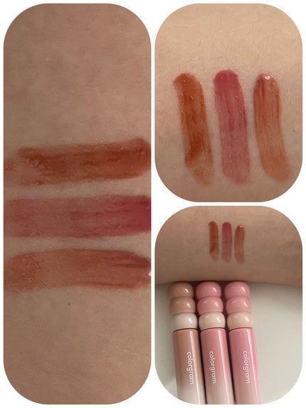 タンフルグラスティントミルク/Colorgram/リップティントを使ったクチコミ(2枚目)