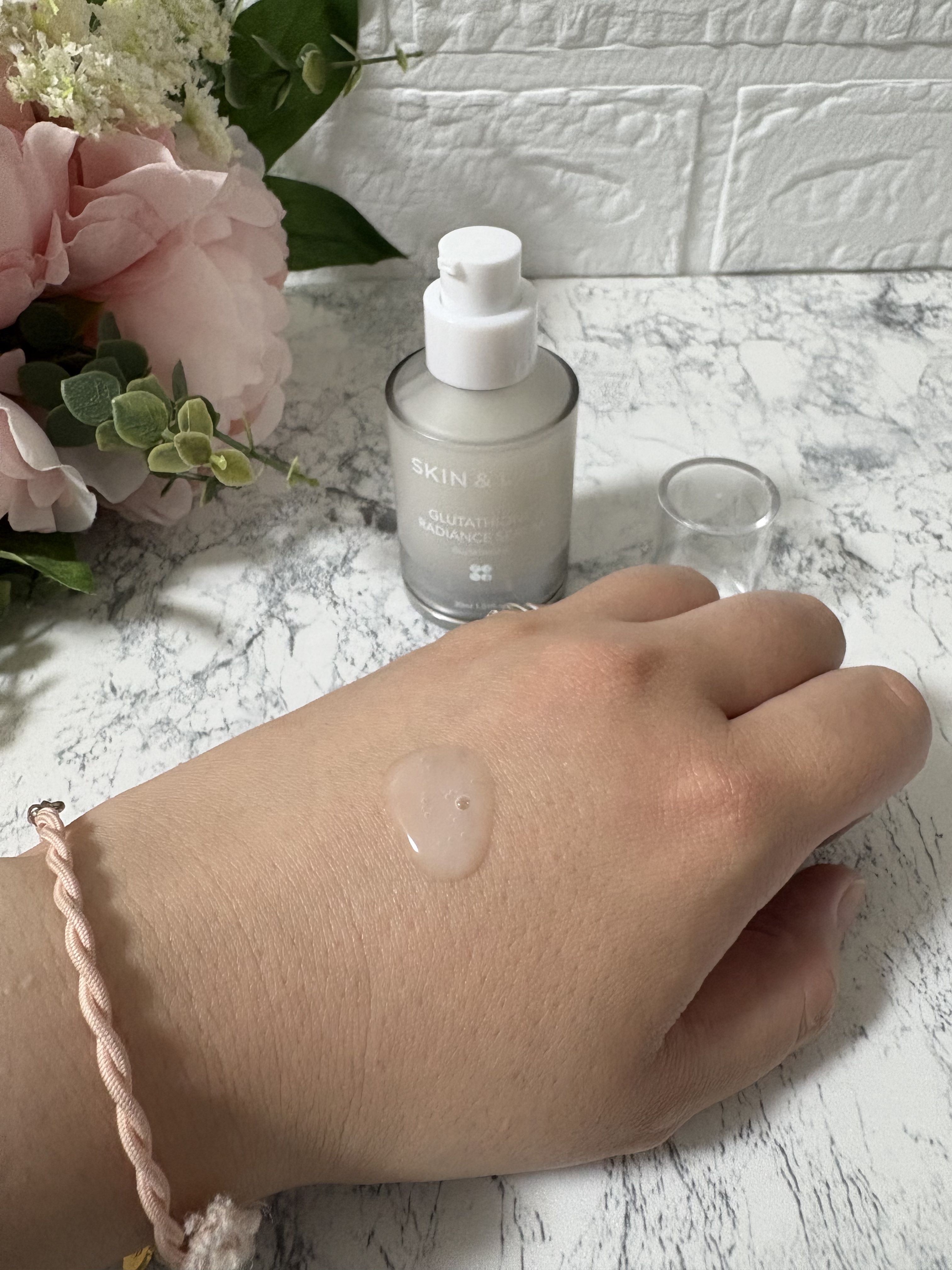 グルタチオンラディアンスセラム/SKIN&LAB/美容液を使ったクチコミ（3枚目）