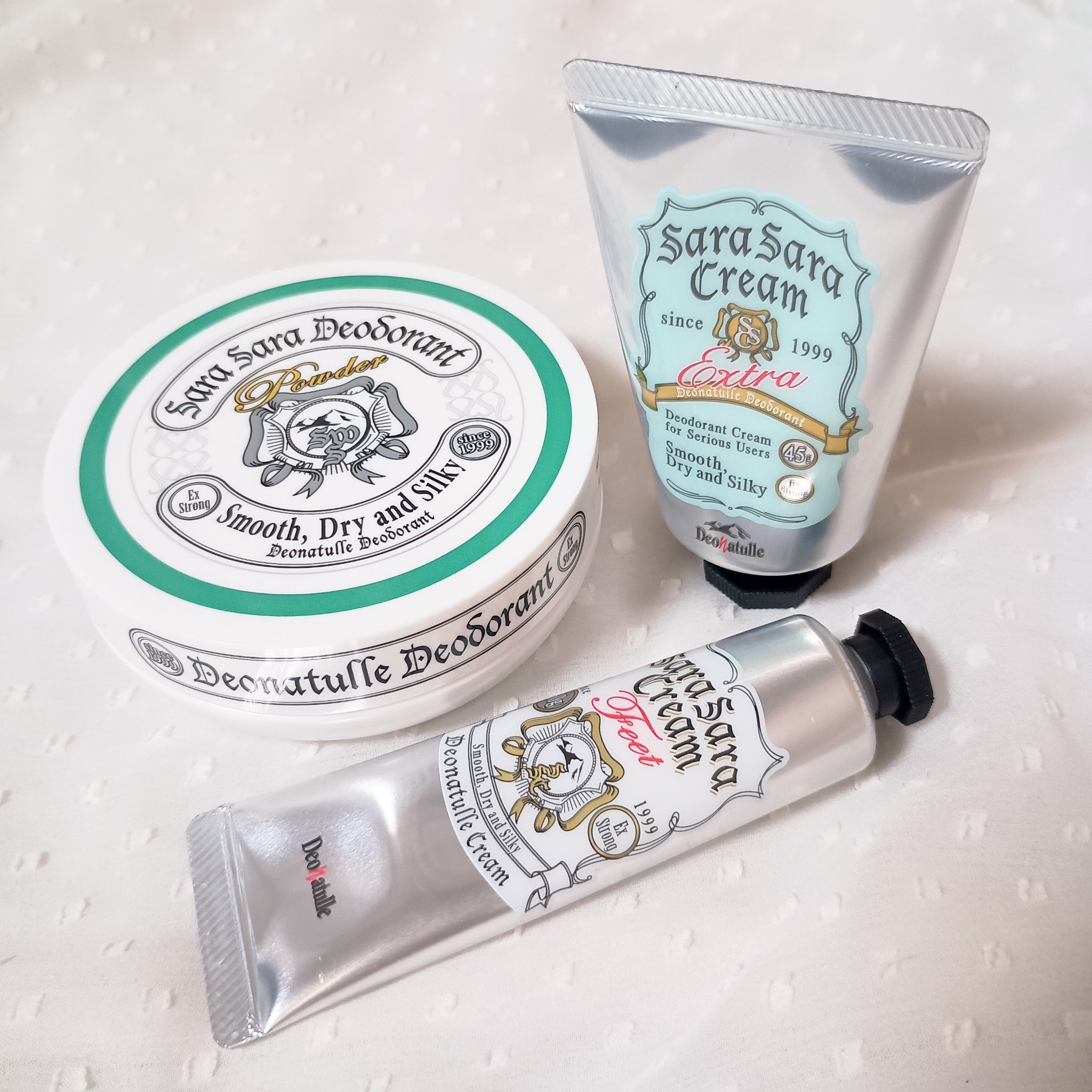 薬用足指さらさらクリーム/デオナチュレ/デオドラント・制汗剤を使ったクチコミ（1枚目）