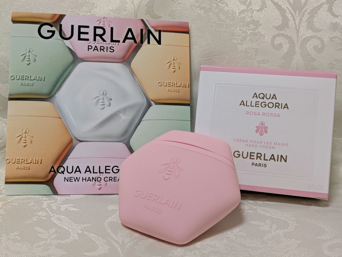 アクア アレゴリア ハンドクリーム ローザ ロッサ/GUERLAIN/ハンドクリームを使ったクチコミ(1枚目)
