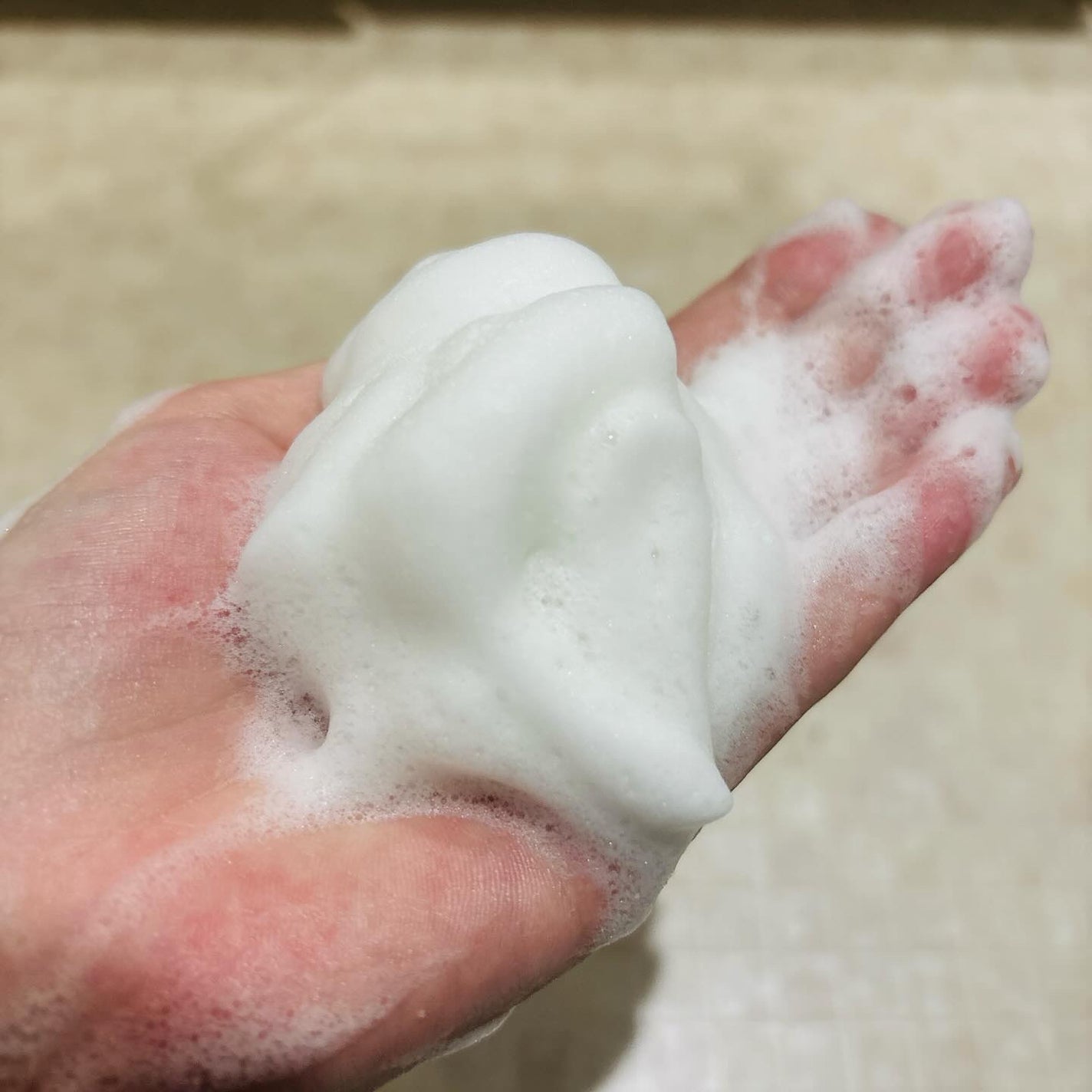 プレミアムもちソープ「グリーンアルティザン」/アレンシア/その他洗顔料を使ったクチコミ(3枚目)