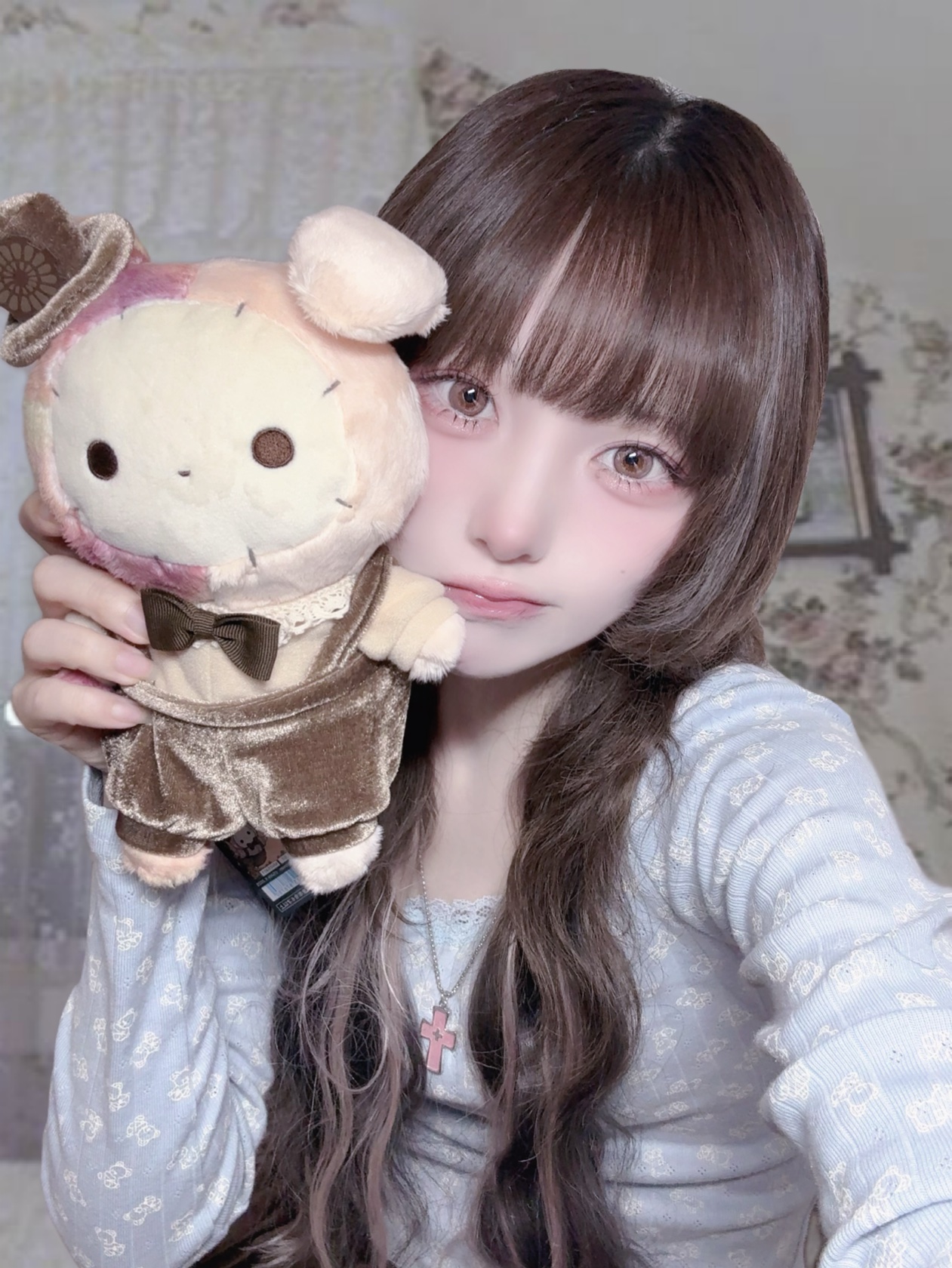 キラキラアイシャドウN ベイビーピンクスター/ETUDE/スティックアイシャドウを使ったクチコミ（2枚目）