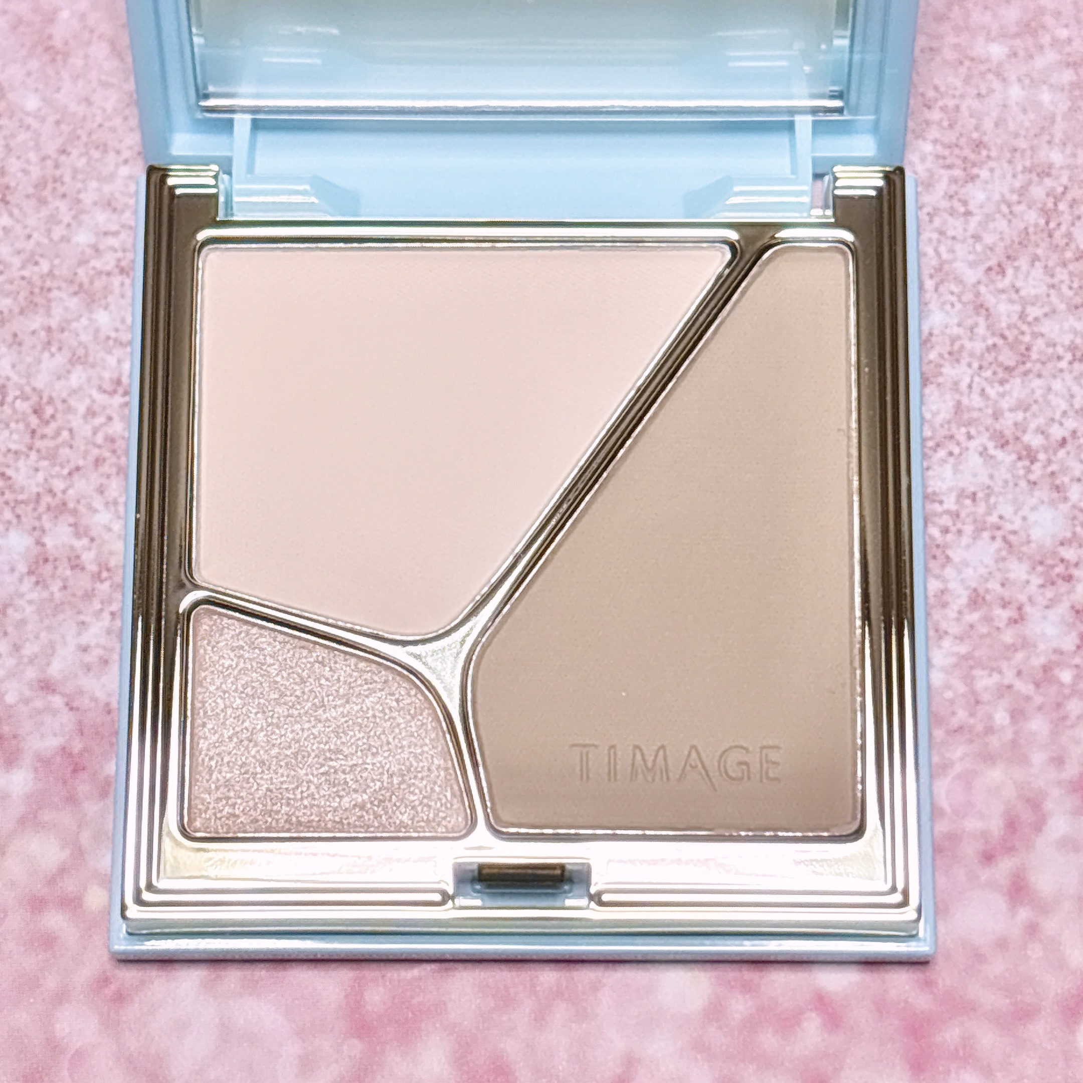 ハイライトシェーディングパレット/TIMAGE/パウダーハイライトを使ったクチコミ（2枚目）