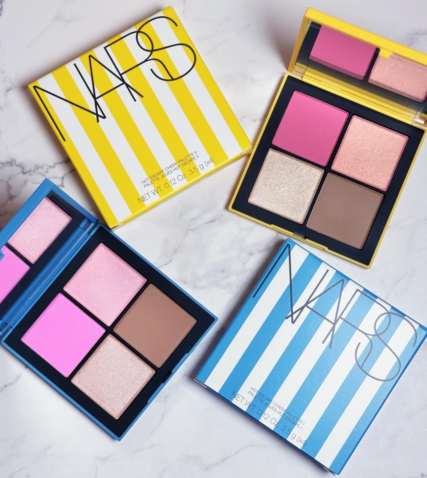 限定マルチパレット】NARS ホットエスケープ チークパレット