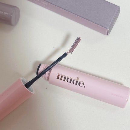 インスパイアスキニーブロウカラ/mude/眉マスカラを使ったクチコミ(5枚目)