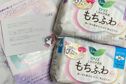 ロリエ もちふわ fit 25cm 羽つき 14コ入 (医薬部外品 )/ロリエ/ナプキンを使ったクチコミ(1枚目)