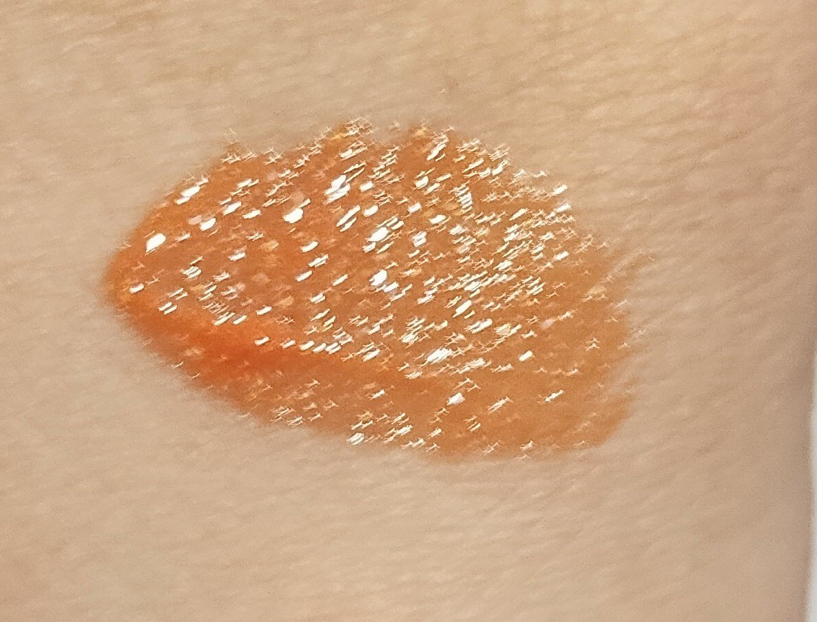 ティルナス サンリットパール ティント 05　KITSCH PEACH　キッチュピーチ/tilnus/リップティントを使ったクチコミ（2枚目）