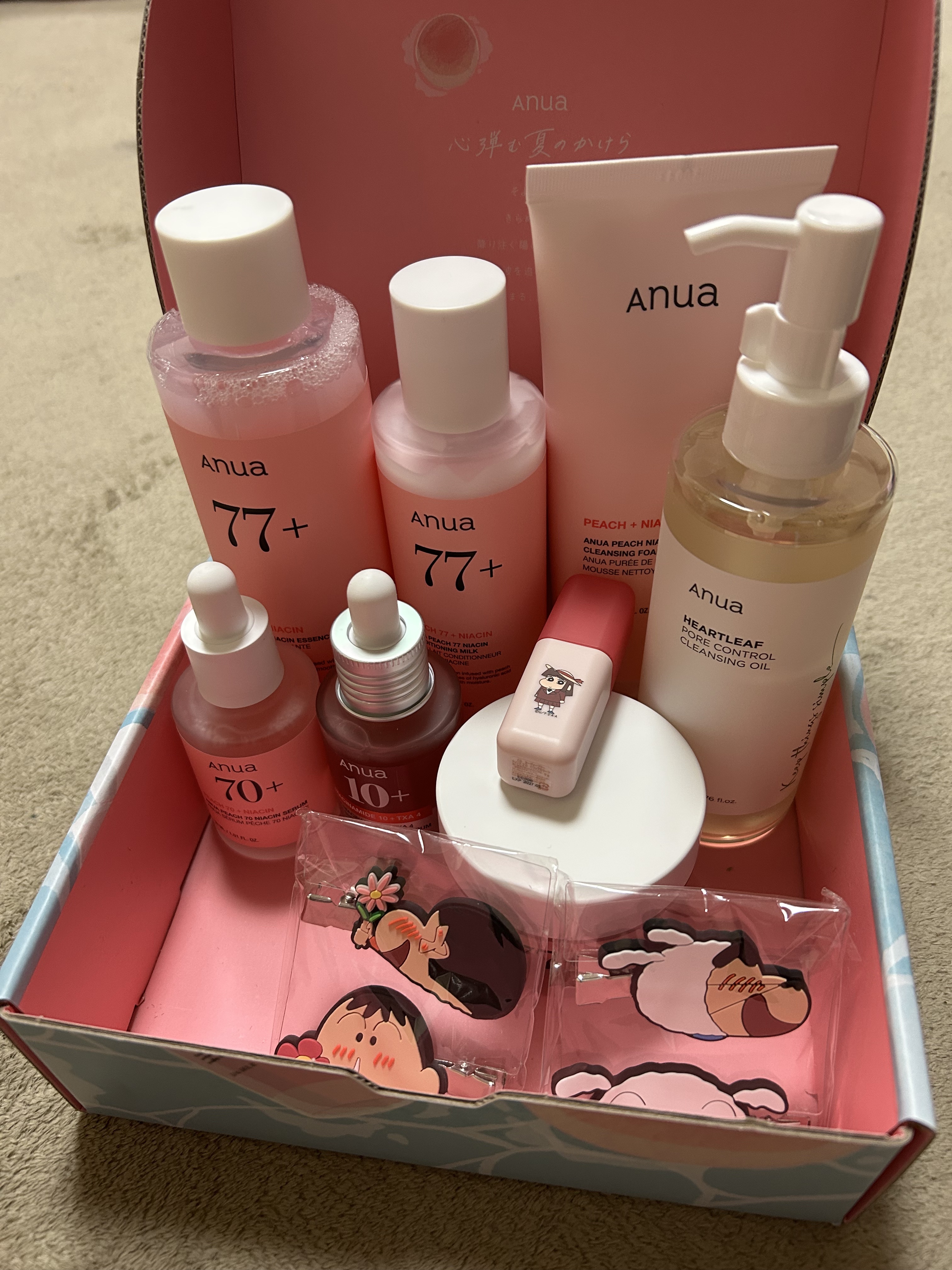 桃77%ナイアシンコンディショニングミルク/Anua/乳液を使ったクチコミ（1枚目）